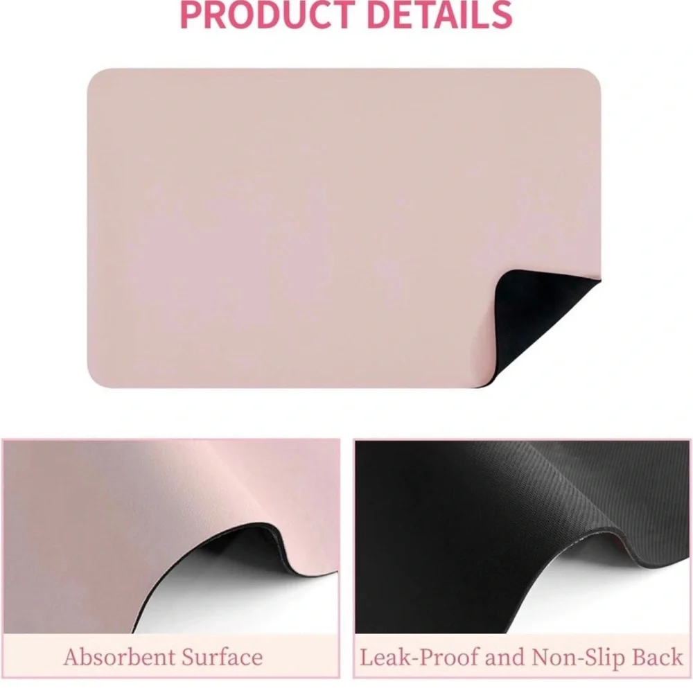 Coffee bar Absorbent Mat 12”*20” drying mat